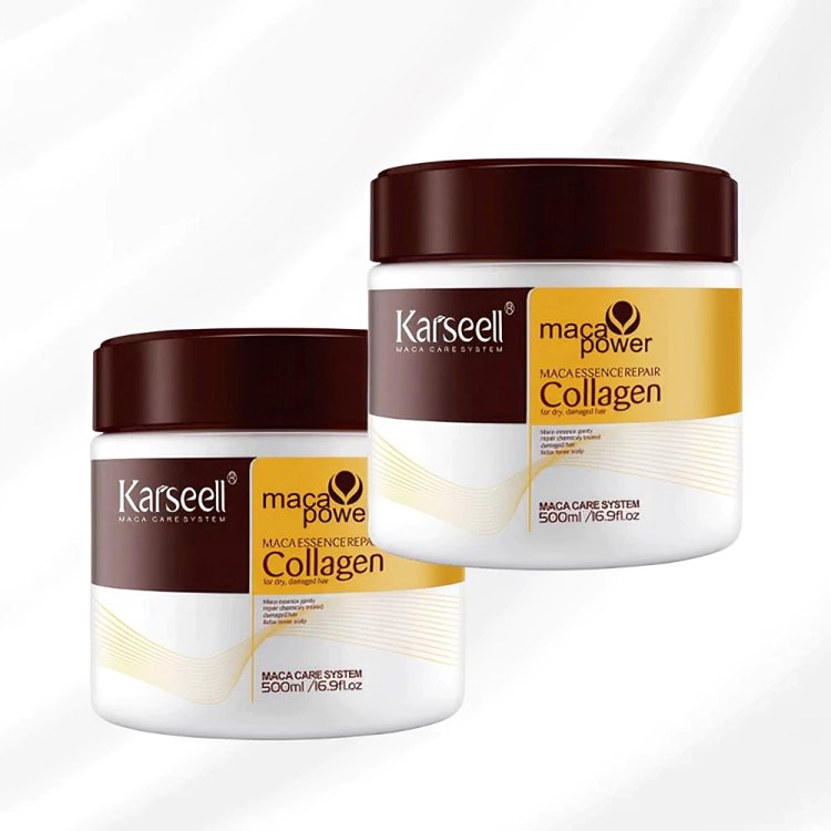 Máscara de Colágeno Alemã - Karseell® 536g [Restauração Completa e Permanente]