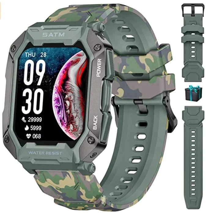 Smartwatch Max Rock Ultra + [2º Pulseira de Brinde] e Frete Grátis